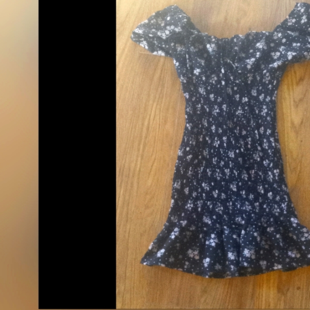 Floral body con dress